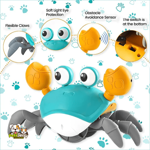 Crawling Crab™ - Interactive Dog Toy: The Best Way to Keep Your Dog Entertained | Dog Toy