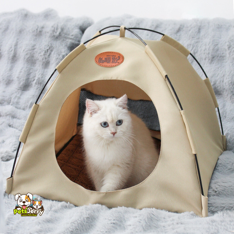 cozy foldable pet tent | pet beds | cat beds