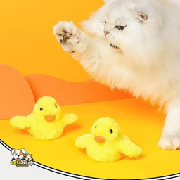 Flapping Duck Cat Toy - Vibration Sensor Game Kitten
