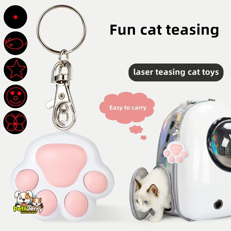 Cat playing with interactive toy with fun patterns