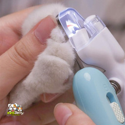Pet's Paws Healthy and Happy Labor-Saving Nail Clippers for comfortable and effortless nail trimming, promoting healthy paws for happy pets.