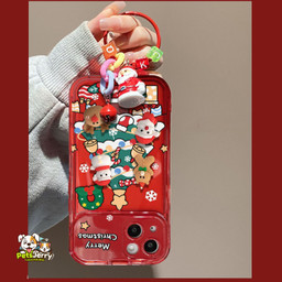 Christmas Tree Pendant Case Cover For iPhone featuring a sparkling Christmas tree pendant to protect your device with festive cheer.