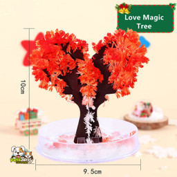 Magic Growing Christmas Tree with lush green branches and colorful ornaments