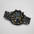 Milwaukee Brewers - Black Stainless Steel Watch
