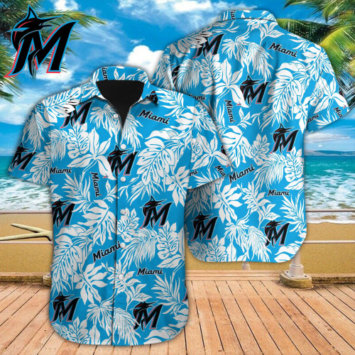 Miami Marlins MLB-Hawaiian shirt M-39046