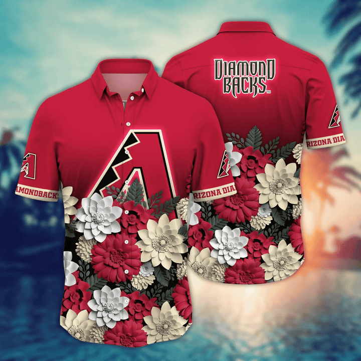 Arizona Diamondbacks MLB Flower Hawaii Shirt And Tshirt For Fans, Summer Football Shirts NA49704