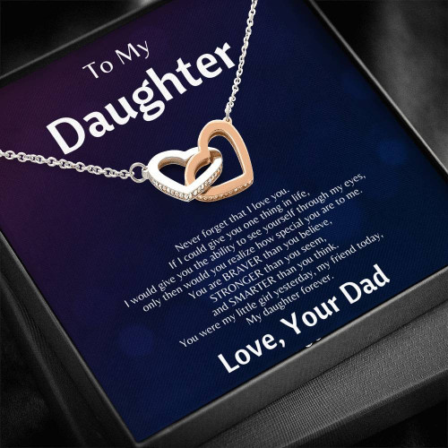 To My Daughter - How Special You Are To Me - Necklace
