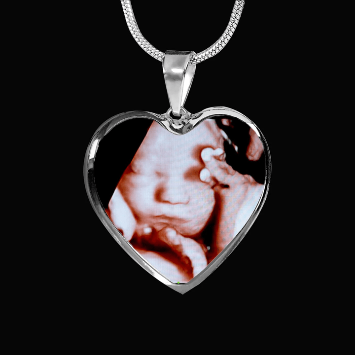 Perfect Gift For Mom - Custom Photo Stainless Steel Necklace