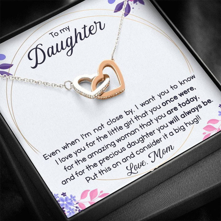 Precious Daughter - Interlocking Hearts Necklace