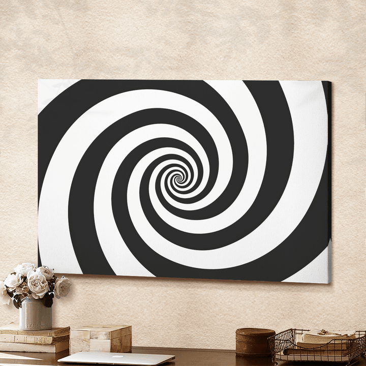 Hypnotic Psychedelic Spiral Background Vector Illustration - Psychedelic