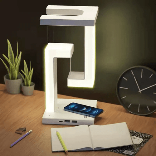Magic Suspended Anti-Gravity Lamp With Wireless Charging