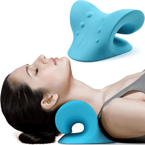 Neck and Shoulder Relaxer, Cervical Traction Device for TMJ Pain Relief
