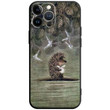 Matte Cases Animal Hedgehog For iPhone 14 Pro Max 12 13 11 7 Plus Mini 6 8 XS 6S X XR 5 12mini 13mini
