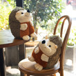 15-35cm Cartoon Hedgehog Doll Soft Hedgehog Stuffed Plush Toy Cute Animal Pendant Home decor Kawaii Mouse Kids Gift For Children