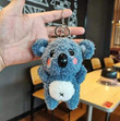 Koala Keychain Accessories Key Chain Pendant Cute School Bag Ornaments Plush Toys