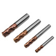 Milling Cutter Alloy Coating Tungsten Steel Cutting Tool Maching Hrc55 Carbide End Kit Top CNC Router Bits Corner Roughing Metal