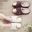 High Quality Hedgehog Harajuku Kid Slippers Cotton Animal Cartoon Warm Spring and Winter Home Slippers Girl Child Indoor Shoes