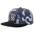 Hip Hop Snapback Cap Original Men Baseball Caps Men Adult Fashion American Route 66 Hats For Men Women Outdoor Sports Sun Hat