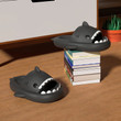 Summer Home Women Shark Slippers Anti-skid EVA Solid Color Couple Parents Outdoor