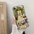 Cute Animal Possum Raccoon Phone Case for iPhone14 13 11 12 Mini Pro MAX 8 7 6S Plus