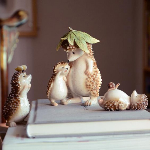 Hedgehog Resin animal Ornaments