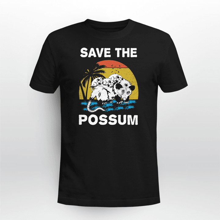 Save The Possum Best Gift for Opossum Lover T Shirts
