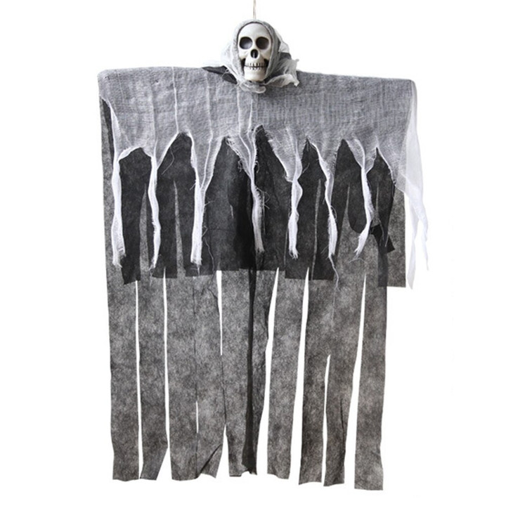 Halloween Horror Skull Hanging Decorations Ghost Outdoor Haunted House Scary Pendant Props Halloween Party Decorations Supplies