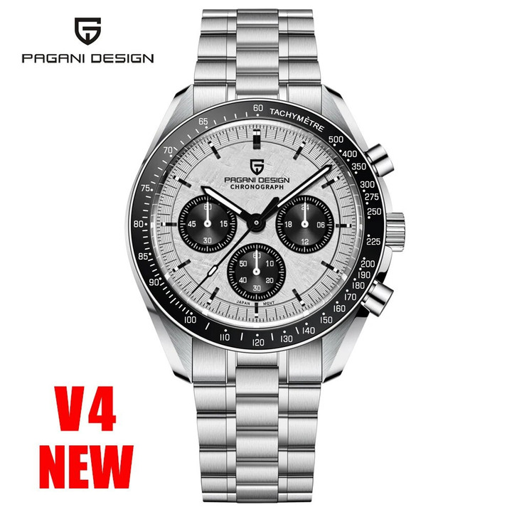 PAGANI DESIGN 2024 New Men's Watches Top Luxury Quartz Watch For Men Automatic Date Speed Chronograph Sapphire Mirror Wristwatch