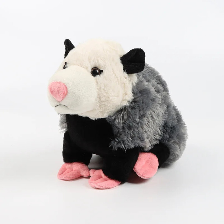 Opossum Plush Toy Soft Decoration Cute Animal Rat Pet Mouse