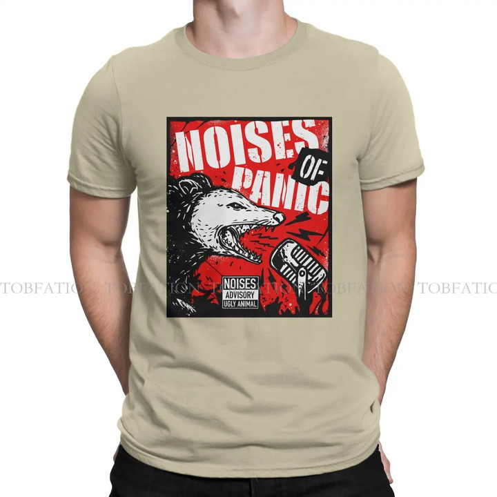Noises of Panic O Neck TShirt Opossum Pure Cotton Classic T Shirt
