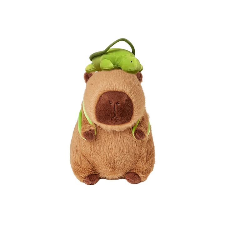 Kawaii Capybara Plush Toys Women Cute Capibara Bag Pendant Keychain Kids Backpack Decor Party Birthday Gift Fluffty Doll Factory