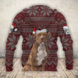 Merry Christmas Love Pitbull Dog 3D All Over Printed Mens autumn Hoodie Unisex Casual Pullover Streetwear Jacket Tracksuit DK253