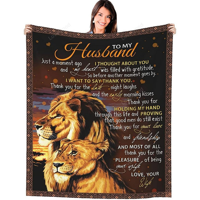 Blanket for husband 