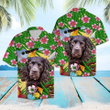 Black Boykin Spaniel Summer Party Pattern Hawaiian Shirt