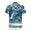 3D Dolphin Hawaii Shirt, Hawaiian shirt for men, women