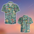 Mushroom - Water Color Hawaiian Shirt, Summer gift, Hawaiian Shirts for Men, Aloha Beach Shirt