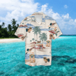 Tibetan Spaniel Summer Beach Hawaiian Shirt, Hawaiian Shirts for Men Short Sleeve Aloha Beach Shirt
