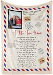 Personalized Memorial Blanket, Custom Keepsake Throw, Sympathy Gift, Remembrance Gift, Memory Gifts