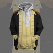 Cosplay George Washington  3D zip hoodie, Men's Historical 3D zip Hoodie - Custom George Washington 3D zip Hoodie shirt
