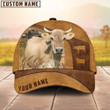 Custom Name Braunvieh Cattle Cap , Cattle Hat, Farm Baseball Hat, Cap Hat For Farmer Farm Lover