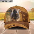 Bucking Bull Custom Name Cap, Cattle Hat, Farm Baseball Hat, Cap Hat For Farmer Farm Lover