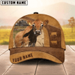 Jersey Cow No Horns Custom Name Cap, Baseball Hat For Farmer, Gift for cow lover
