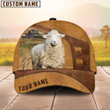 Personalized Sheep Cap , Sheep Baseball Hat, Farm Baseball Hat, Cap Hat For Farmer Farm Lover