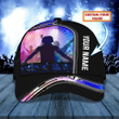 Custom Name Dj Best My Choice Classic Baseball Cap Hat 3D, Gift for DJ, International Dj gifts