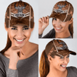 Personalized Brown Hunting Baseball Cap Hat For Men And Women Hunting Gift For Son Dad