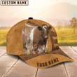 Personalized Name Shorthorn Cattle Cap, Baseball Hat For Farmer, Gift for cow lover