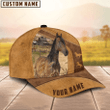 Custom Name Horse Cap, Baseball Hat For Farmer, Gift for horse lover