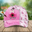 Never Fight Alone Breast Cancer Awareness Survivor Cap Hat For Her