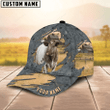 Custom 3D All Over Print Shorthorn Cap Hat Cow Classic Hat Gift For Farmer