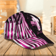 3D All Over Print Breast Cancer Awareness Baseball Cap Hat, Custom Breast Cancer Gift